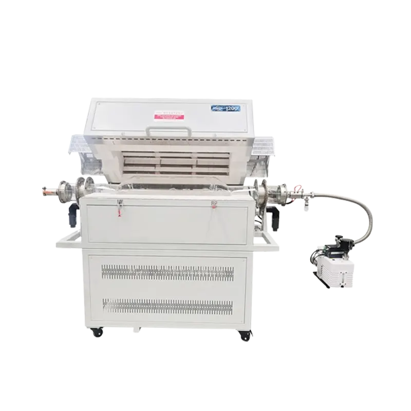 1200°C Compact Rotary Electric Furnace for Laboratory Material Processing
