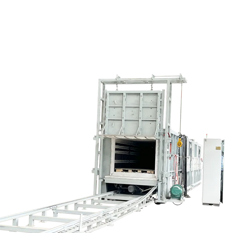 Large-Scale Car-Bottom Resistance Furnace 19.5m³ | 1200kW Industrial Heat Treatment