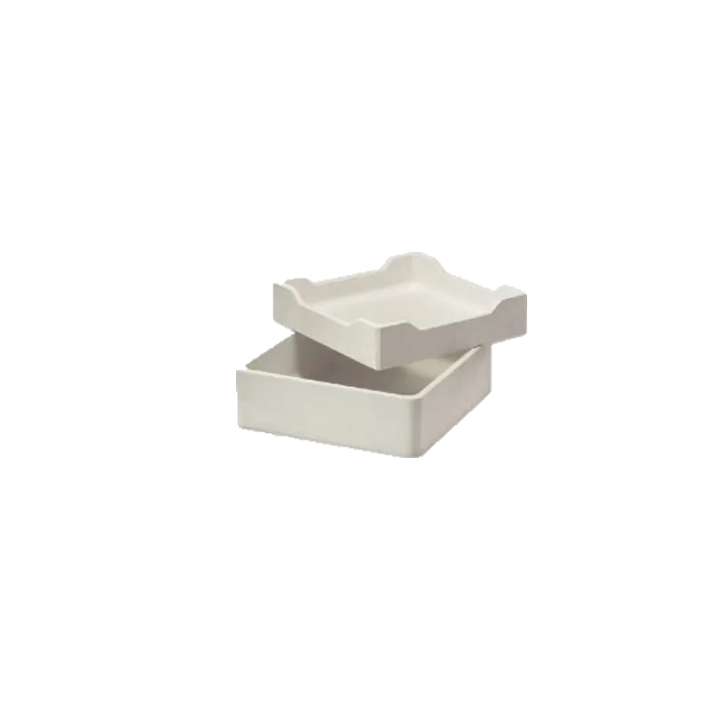 Porous high-alumina sagger, 1800℃ fired, calcination of high-purity alumina powder