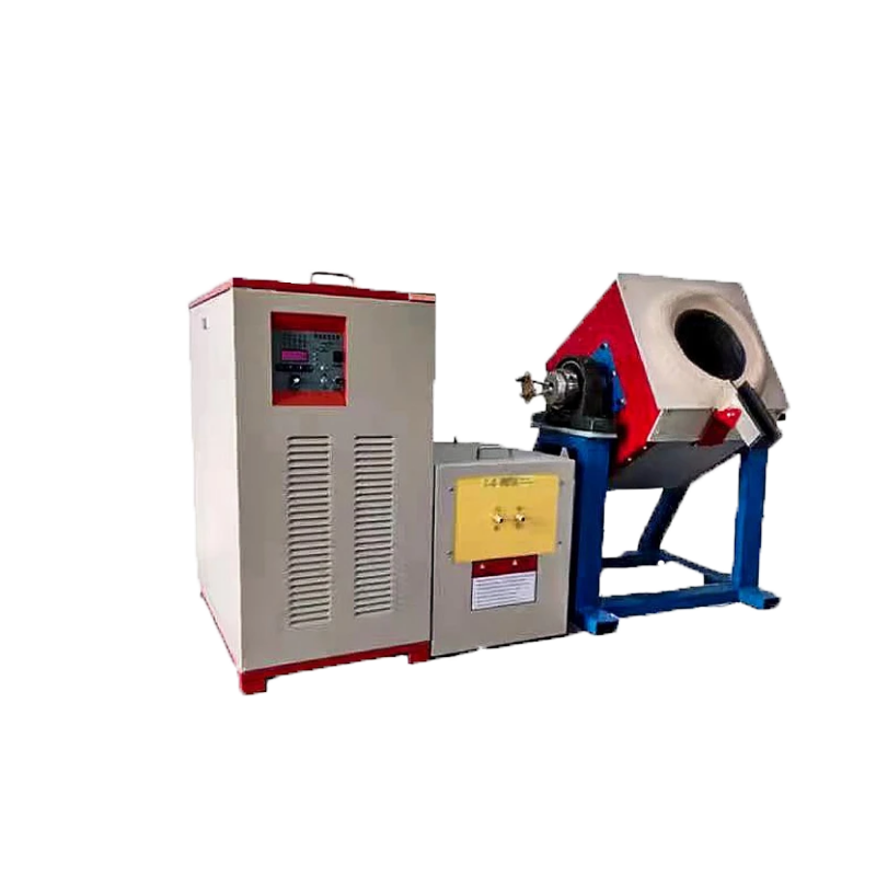 70kW medium-frequency power melting furnace, vacuum melting/mold heating induction equipment