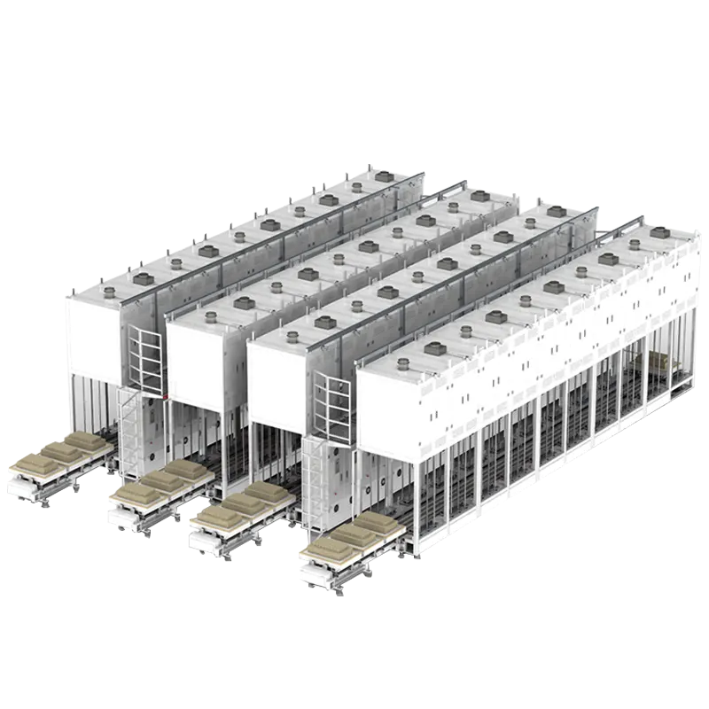 900°C Multi-Station Fuel Cell Stack Sintering Furnace System