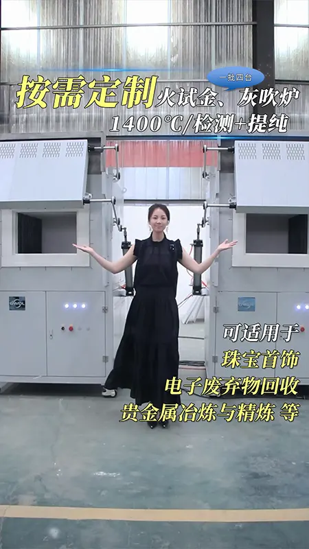 Dual-Control Top-Lift Muffle Furnace