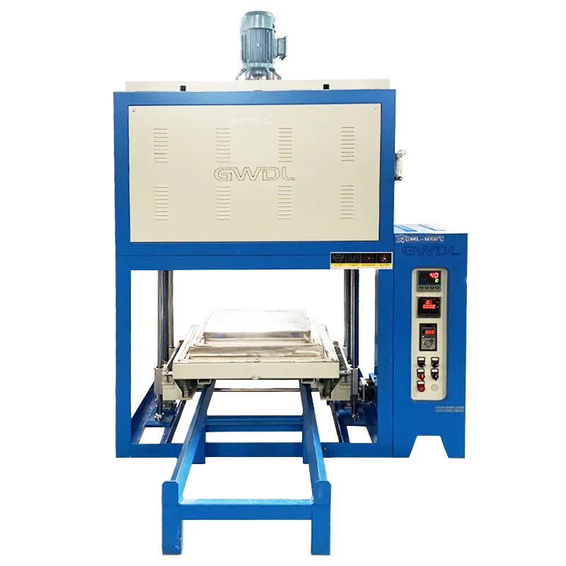 Dust-free atmosphere heating furnace, featuring quartz glass heating and forced air circulation from top, bottom, left and right directions