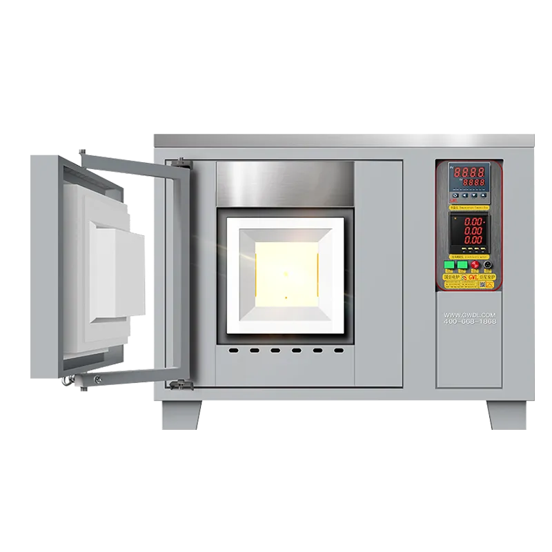 Compact Muffle Furnace with Right-Side Control Panel for Chemical Labs | GWDLTHERMO