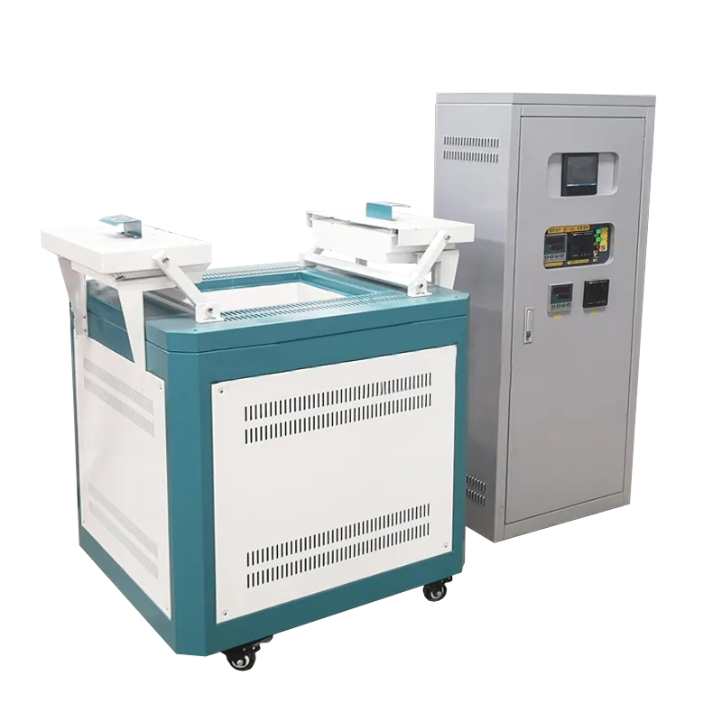 Top-opening well-type electric furnace, platinum-rhodium thermocouple for temperature measurement, intelligent programming energy-saving high-temperature equipment.