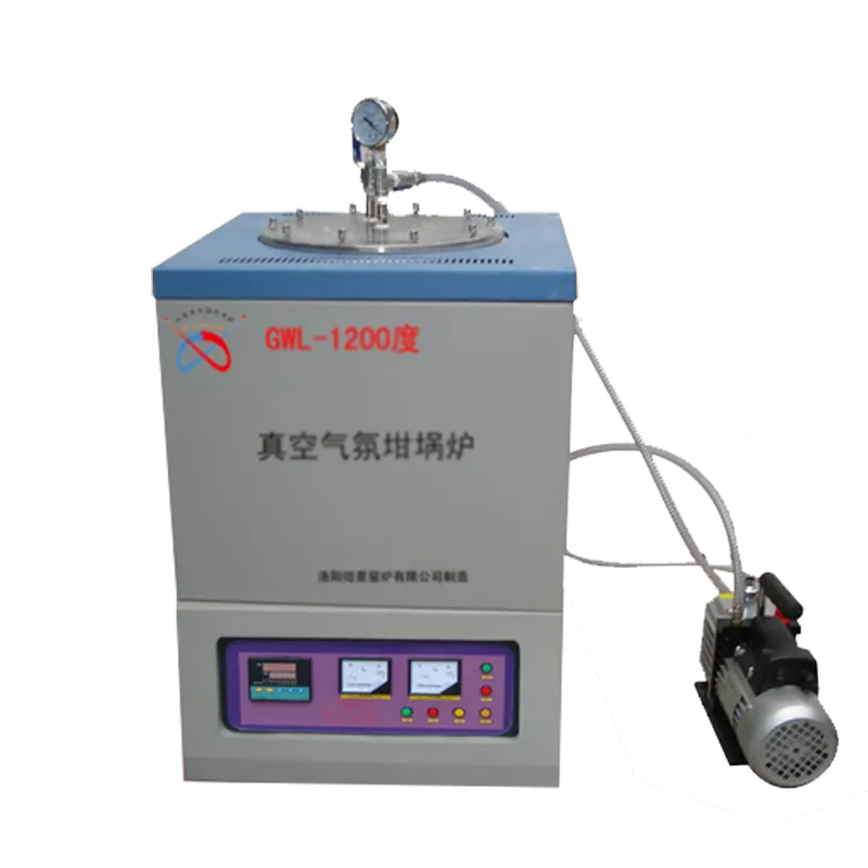 Laboratory vacuum atmosphere well-type furnace, ±1℃ temperature control experimental sintering furnace