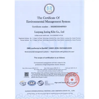 Environmental Management System Certification Compliance Recognition