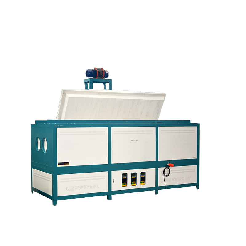 Large Multi-Zone Tube Furnace with Opening Chamber