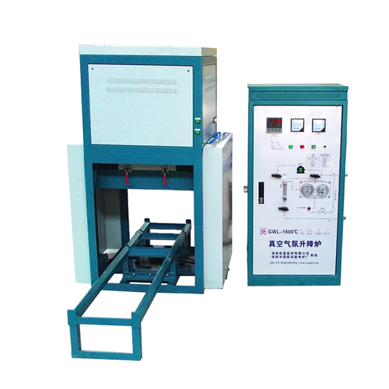1200℃ Vacuum Atmosphere Lead Screw Lifting Furnace | Silicon Carbide Rod Heating, 0.1-10 Ton Load Capacity, Temperature Control Accuracy ±1℃