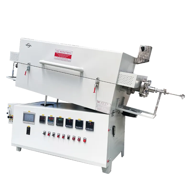 1150℃ вакуумная атмосферная ротационная печь, с функцией контроля концентрации водорода и сигнализации, и трубой печи из нержавеющей стали 310S